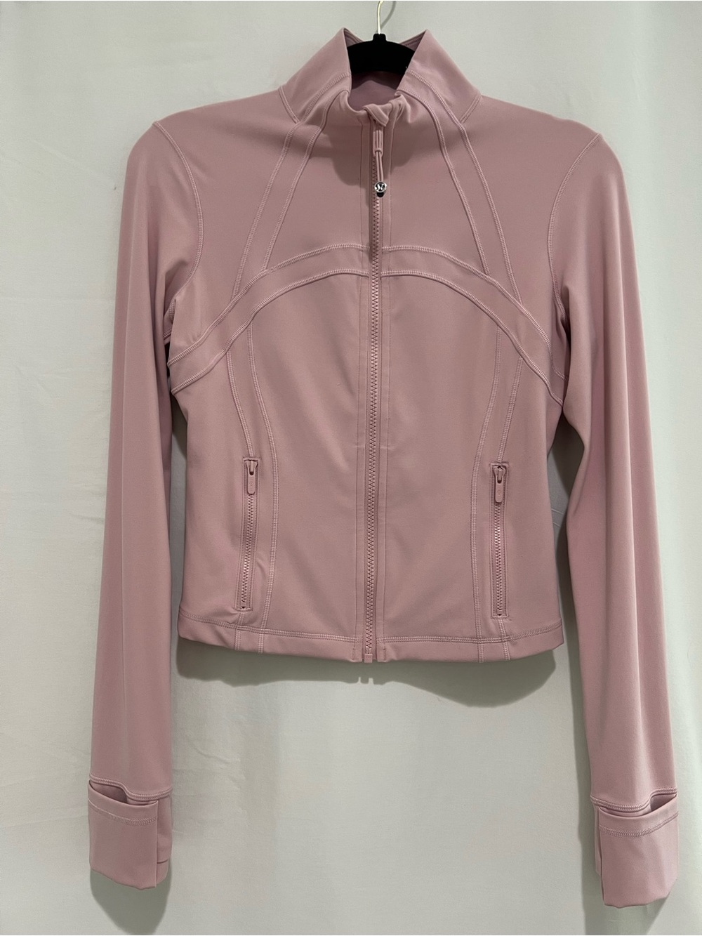 Lululemon Define Jacket cropped Pink Haze 8